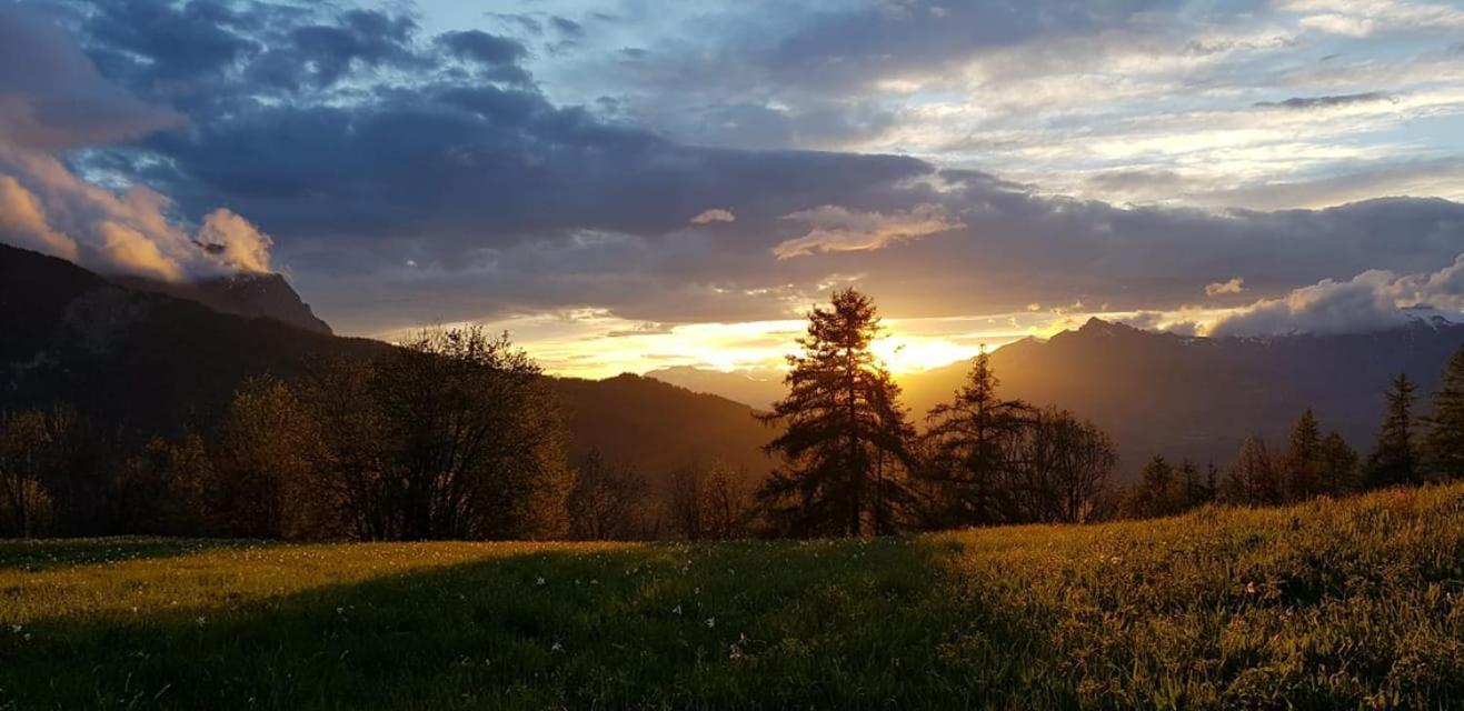Gite De La Draye Crots Exteriör bild